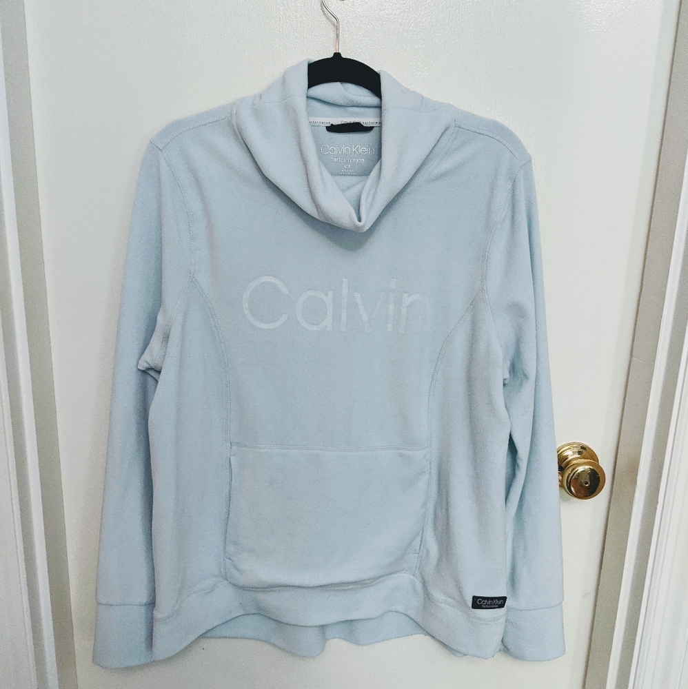 Calvin Klein Fleece Funnel Neck Sweatshirt